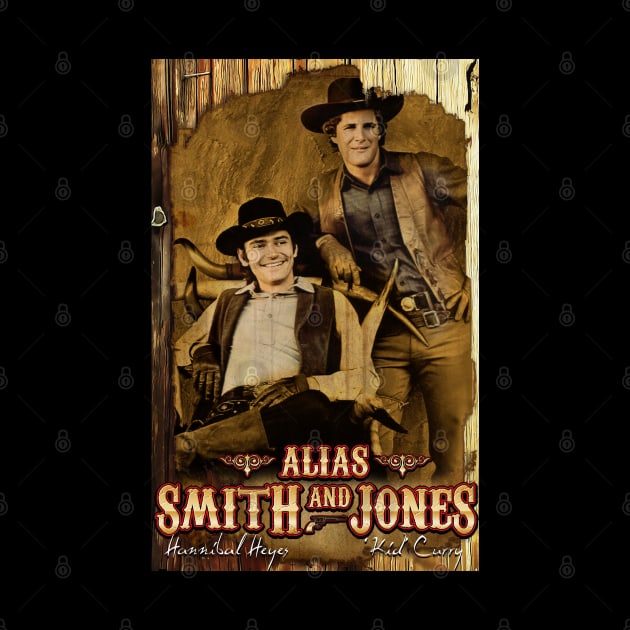 Alias Smith And Jones Cult TV Fan Art Design by HellwoodOutfitters