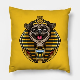 pharaoh pug Pillow