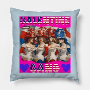 Galentines gang rodeo party night Pillow