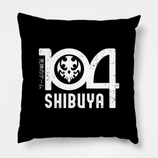 104 Shibuya Grunge Pillow