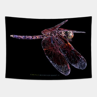 dragonfly t-shirt beautiful dragonfly  drawn dragonfly independent dragonfly graphic dragonfly hand drawn dragonfly flying dragonfly  independent insect colored dragonfly Tapestry