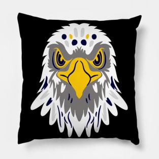 bird artistic face Pillow