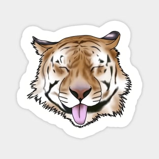 Happy Tiger Magnet