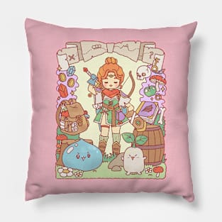 RPG Girl Pillow