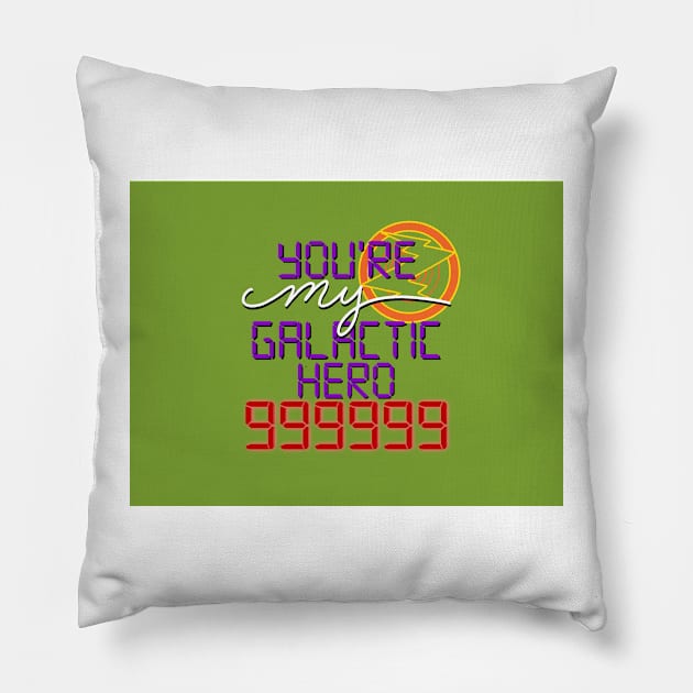 Galactic Hero Pillow by jasmineclarino