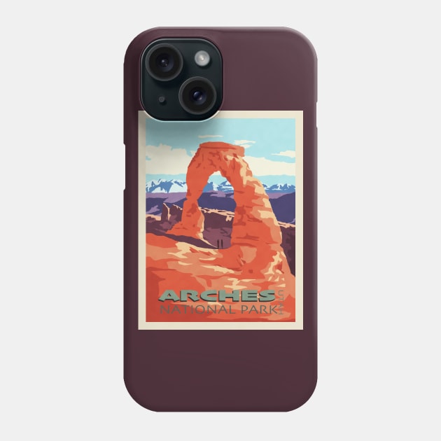 Arches National Park Phone Case by sigsin