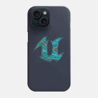 Unreal Engine Blueprint Spaghetti (no grid) Phone Case