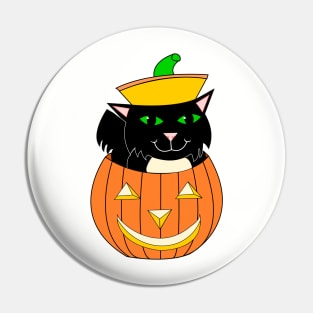 Cat o Lantern Pin