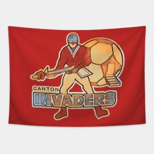 Canton Invaders Soccer Tapestry