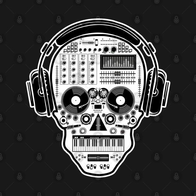 DJ Sugarskull by DavesTees