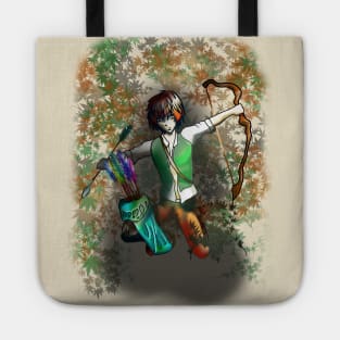 Elf Archer for dnd, magic and fantasy fans Tote