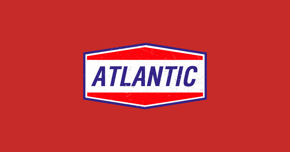 Atlantic gasoline vintage sign logo 1960 Gas And Oil Kids TShirt