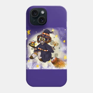 little candy corn witch Phone Case