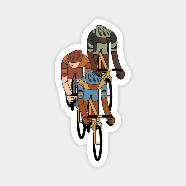 Cycling Magnet by Mended Arrow