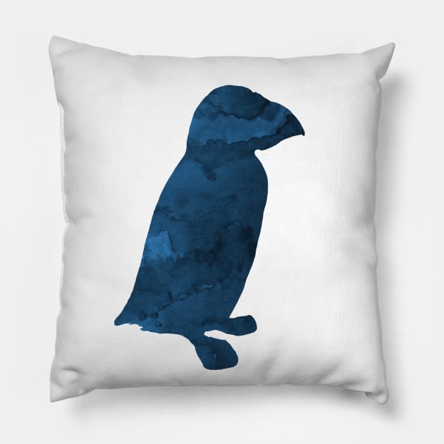 Puffin Pillow by TheJollyMarten