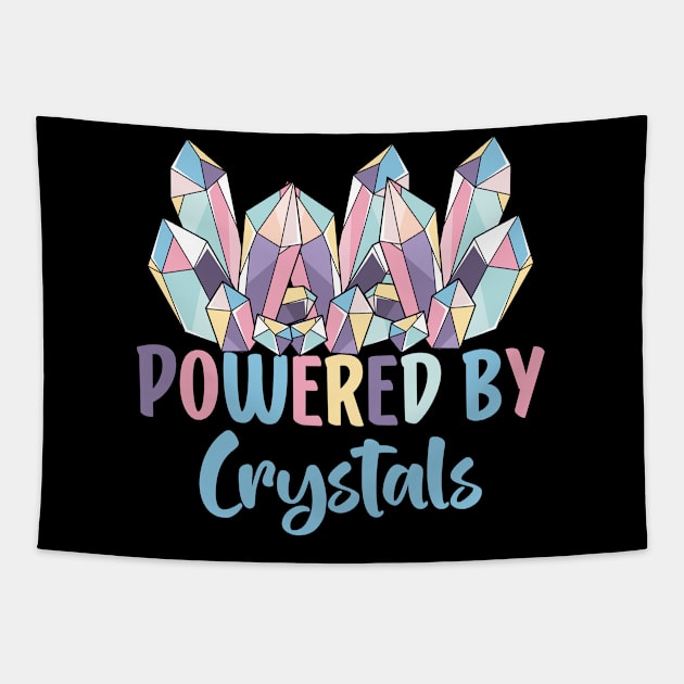 Powered By crystals Tapestry by AbstractA