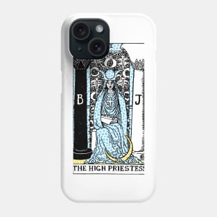 Modern Tarot - 2 The High Priestess Phone Case