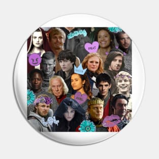 Merlin Collage Pin