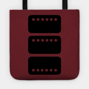 Les Paul Pickups - triple pickup covered Tote