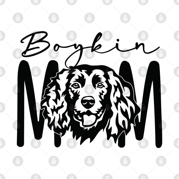 Boykin Mom - Boykin Spaniel - Chocolate, Liver, Brown - Hunting Dog - New Dog Mama - Dog Lover Gift For Her - Unisex Tee by bob2ben