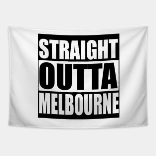 STRAIGHT OUTTA MELBOURNE  Quarantine Sticker Tapestry