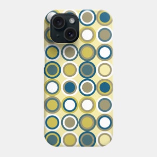 Funky Circles Retro Pattern Phone Case