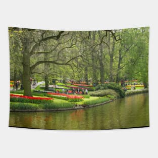 Keukenhof Tulip Festival, Holland Tapestry