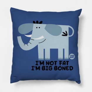 not fat elephant Pillow