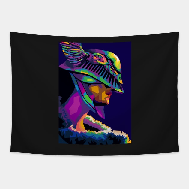 Elden Ring Pop Art Tapestry by Dafishop