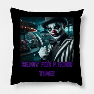 Wicked clown Pillow