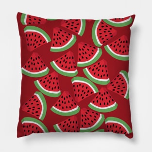 Watermelons are delicious fruits Pillow