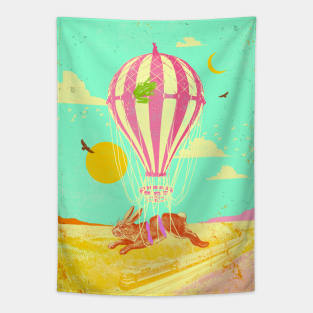 RABBIT BALLOON Tapestry