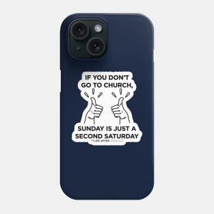 Second Saturday | Navy Items Phone Case