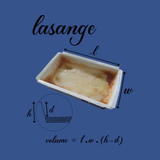 Lasange And Math - Meme | Funny Math T-Shirt