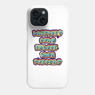 Whispers Graffiti Phone Case