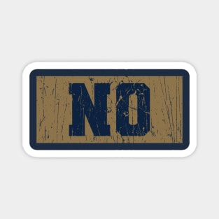 NO / Pelicans Magnet