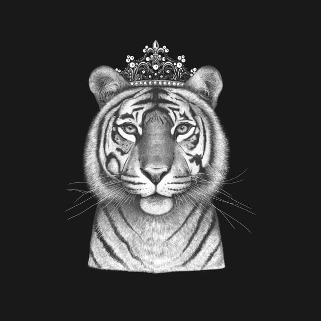 The Queen Tigress by kodamorkovkart