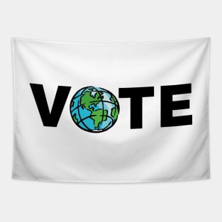 VOTE For The Climate Turn Out Blue Democratic Independent Voters for the Earth Tapestry