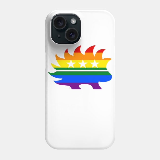 LGBT Libertarian Porcupine Phone Case by The Libertarian Frontier 