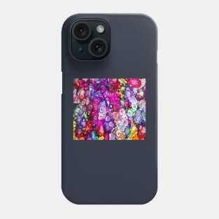 Heavenly Doodles - Many Eyes Phone Case