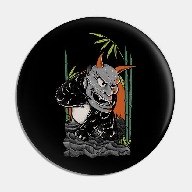 panda samurai Pin by mbonproject