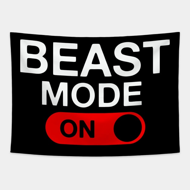 Beast Mode Activated Tapestry by pralonhitam