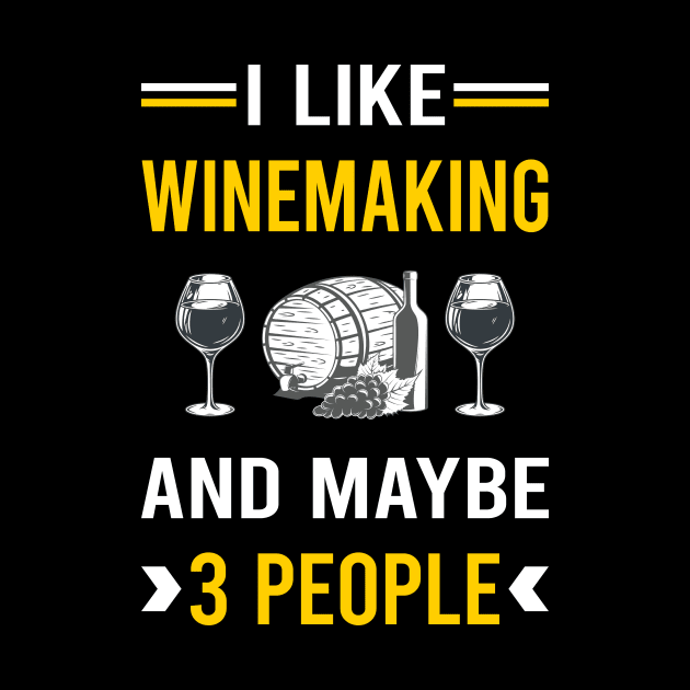 3 People Winemaking Winemaker by Good Day