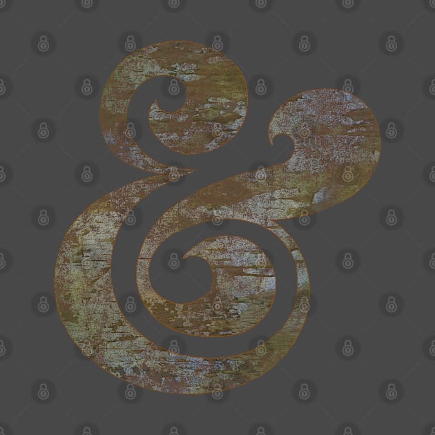 Distressed Ampersand by Miggle_Miggle1