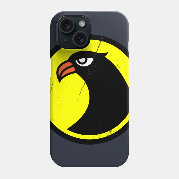 Black Hawk Phone Case by nickbeta