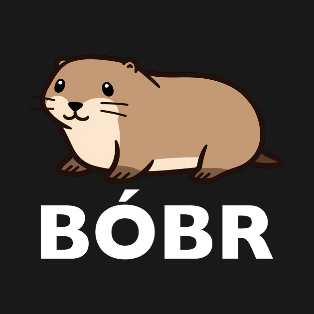 Kawaii Bobr - Cute Beaver by Seraphine