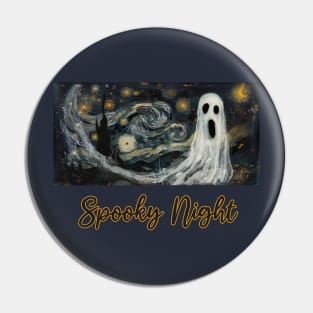 Spooky Night Pin