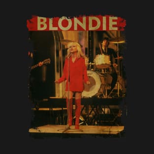 TEXTURE ART- Blondie Concert - RETRO STYLE T-Shirt