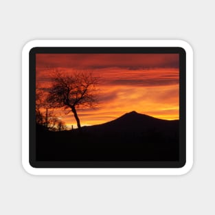 Bennachie sunset Magnet