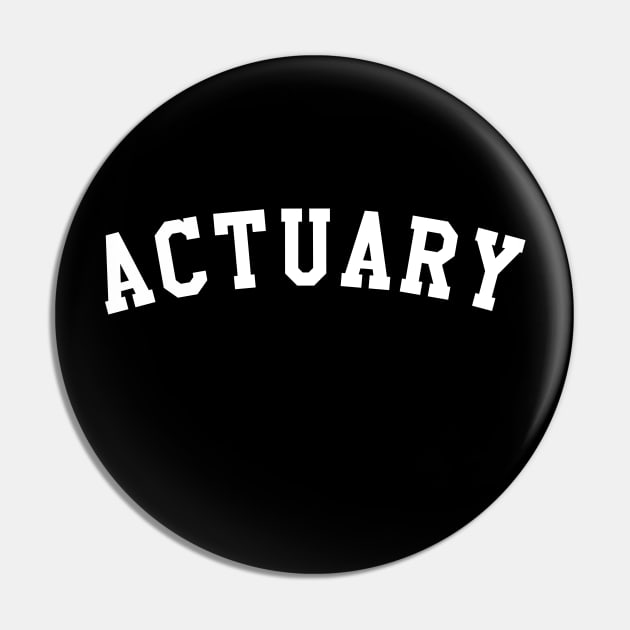 Actuary Pin by KC Happy Shop